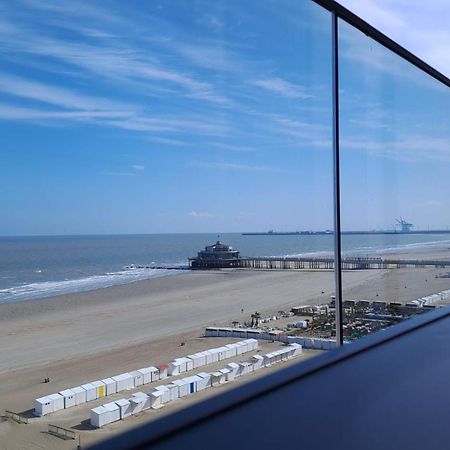 Modern Studio With Beautiful Sea View - 9Th Floor Blankenberge Luaran gambar