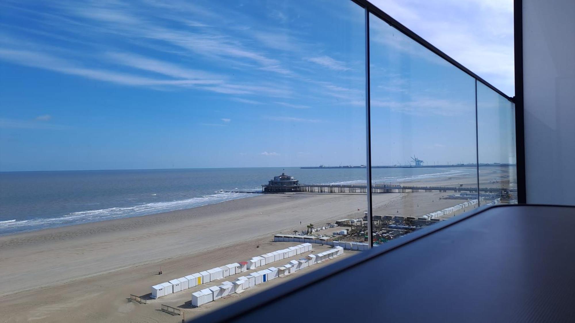 Modern Studio With Beautiful Sea View - 9Th Floor Blankenberge Luaran gambar