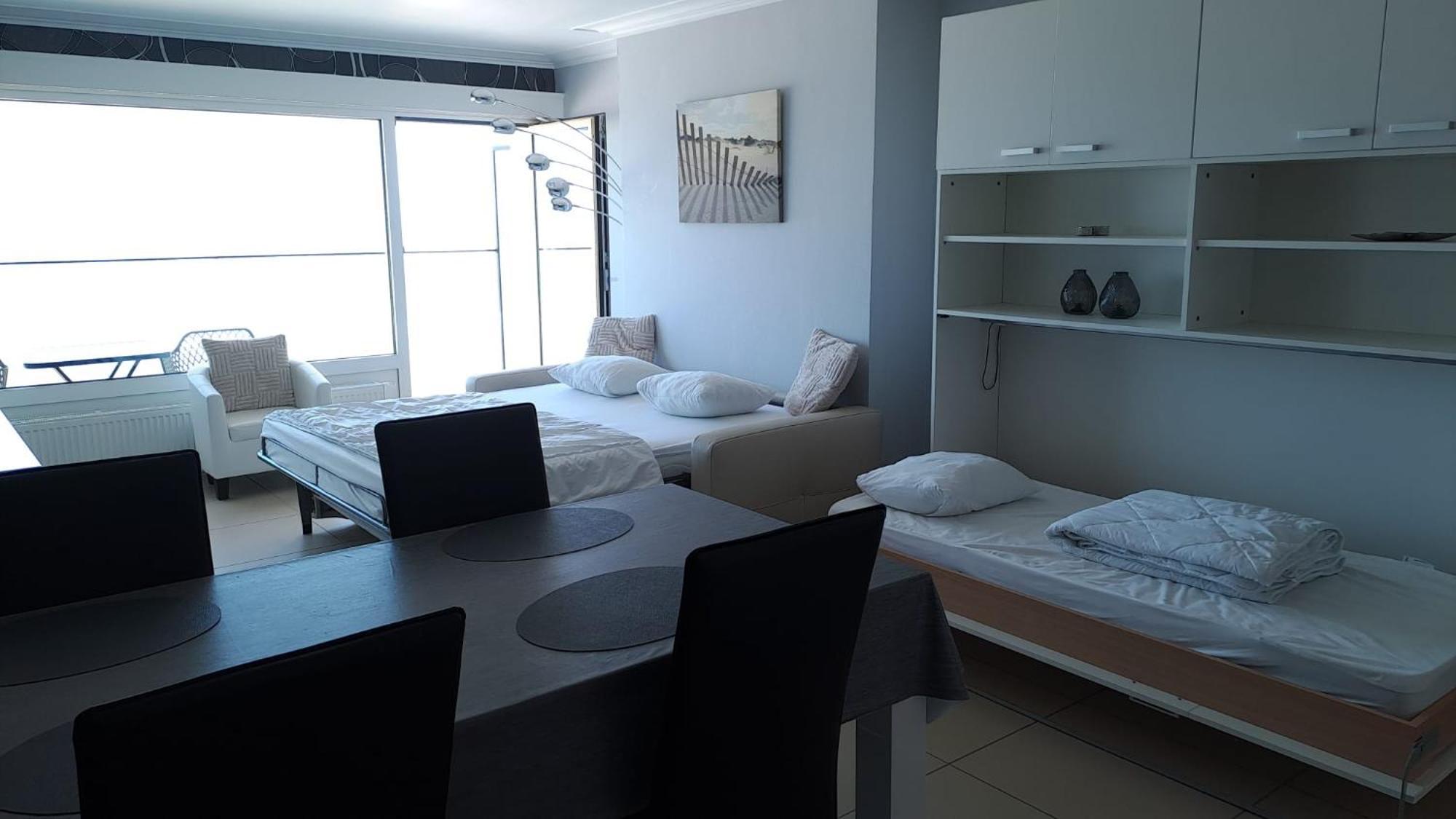 Modern Studio With Beautiful Sea View - 9Th Floor Blankenberge Luaran gambar